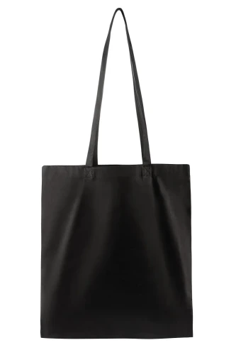 torba bawełniana reklamowa czarna 220 g m2 naturalna torba ekologiczna na zakupy