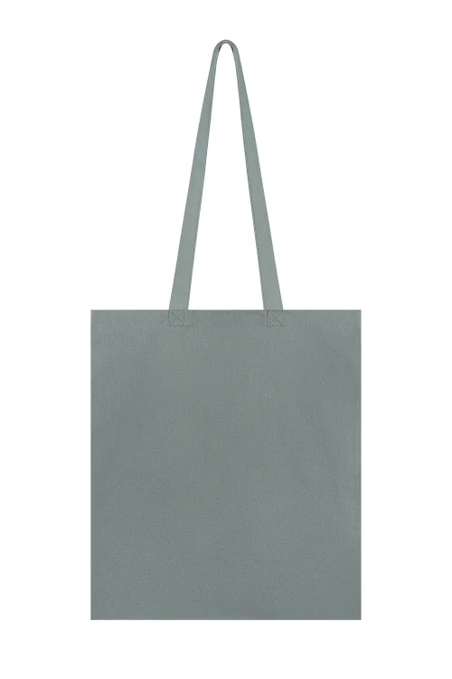 torba bawełniana szara 220 g m2 naturalna torba ekologiczna reklamowa na zakupy