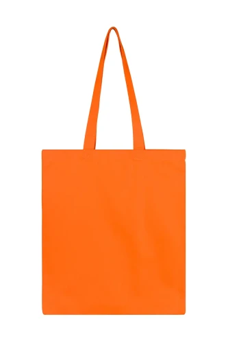torba bawełniana pomarańczowa 220 g m2 naturalna torba ekologiczna reklamowa na zakupy