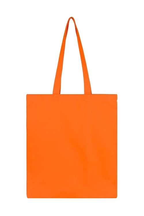 torba bawełniana pomarańczowa 220 g m2 naturalna torba ekologiczna reklamowa na zakupy